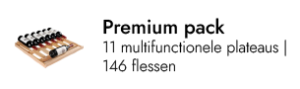 Premium pack - 146 flessen