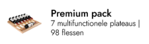 Premium pack - 98 flessen